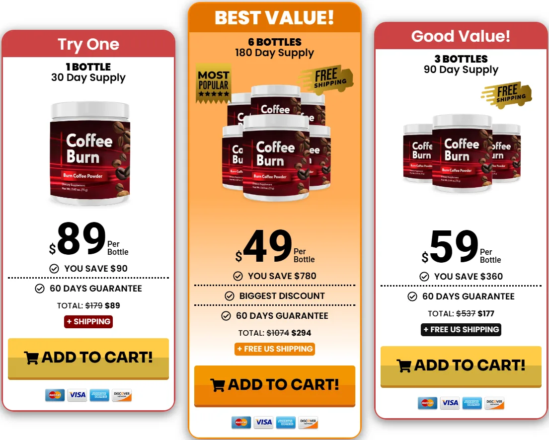 Order Coffee Burn